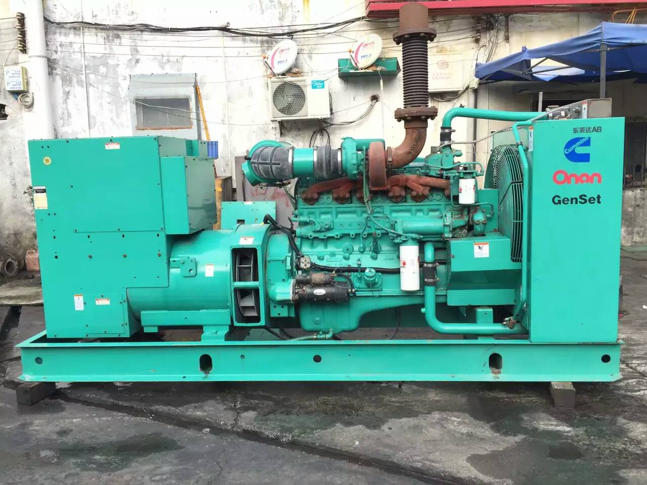 承留镇租赁发电机-柴油发电机不正常冒烟的原因